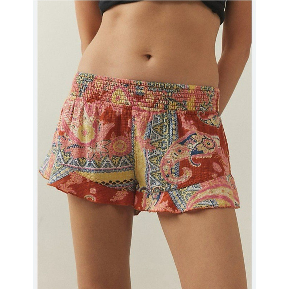 Out From Under UO Lilly Beach Micro Shorts Womens Medium Boho Lightweight